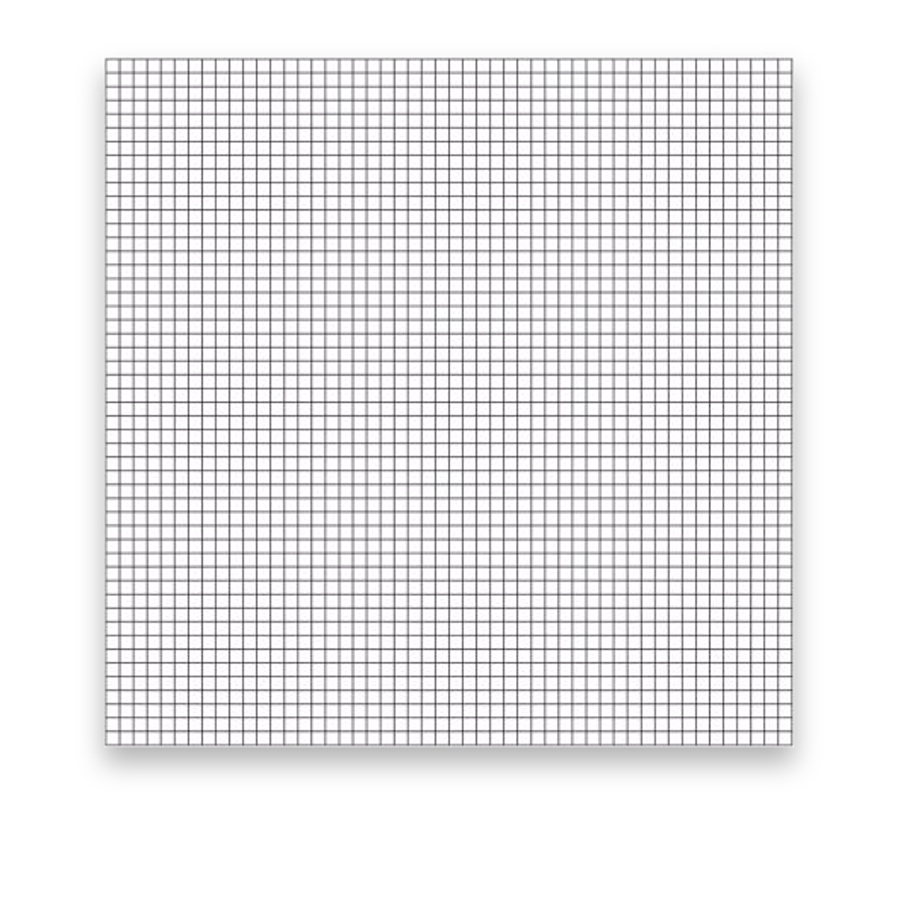 Optical Resolution Chart, R2 Grid