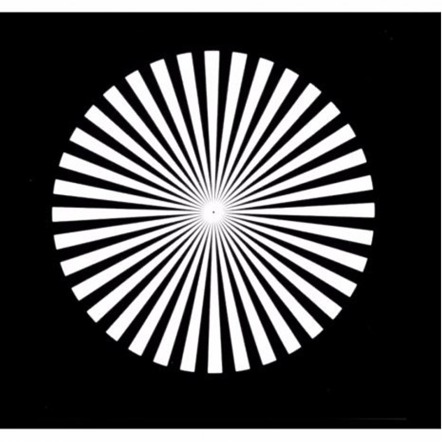 Optical Resolution Chart, R65 Star