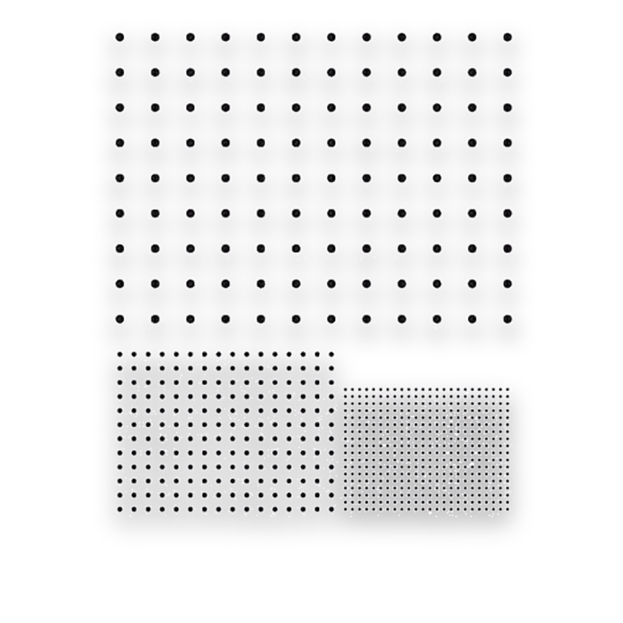 Optical Resolution Chart, R76 Dot Array
