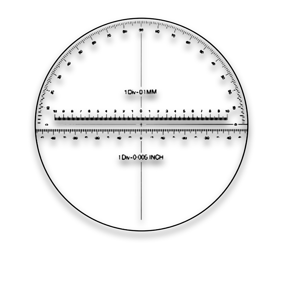 Multi-Scale Inspection Reticles — M6T8
