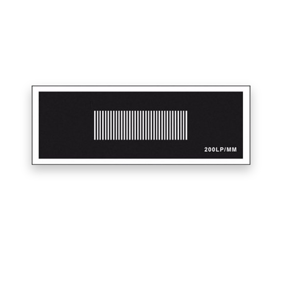 Optical Resolution Chart, R28 Grating