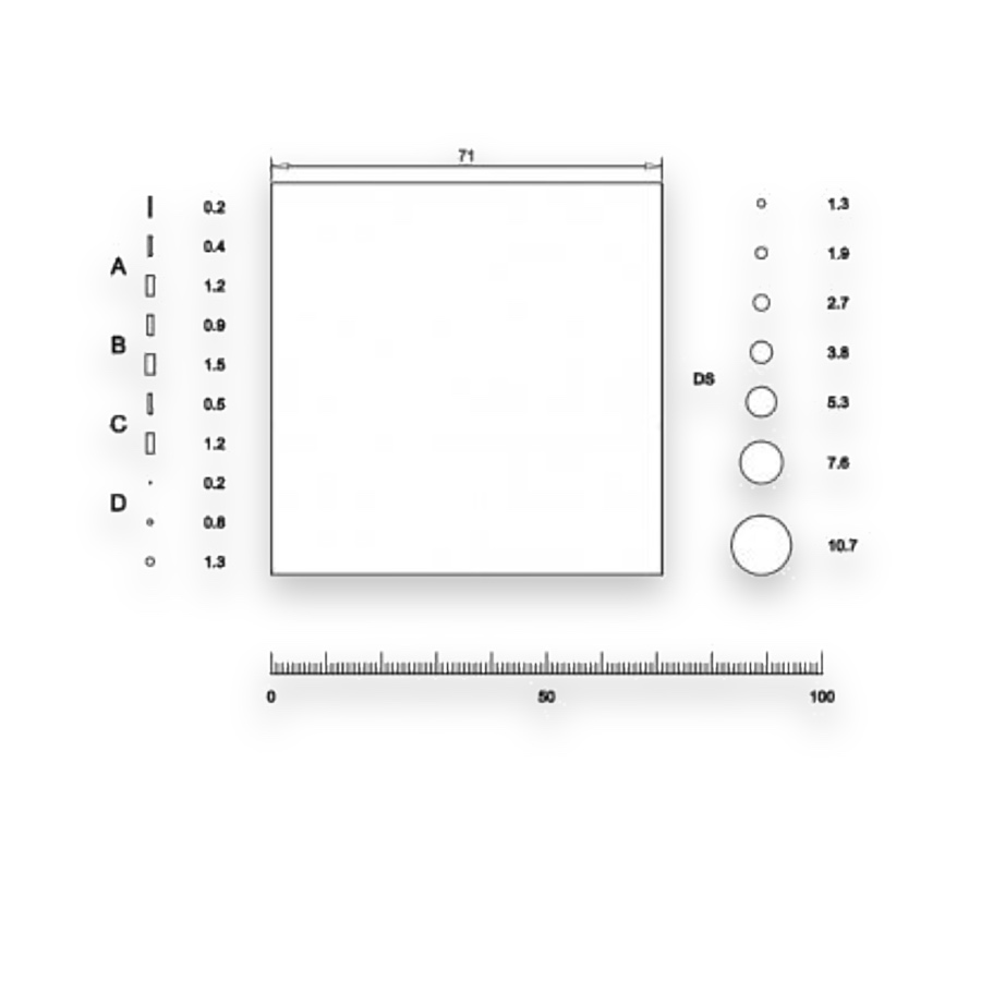 Inclusion Assessment Reticles — NG61