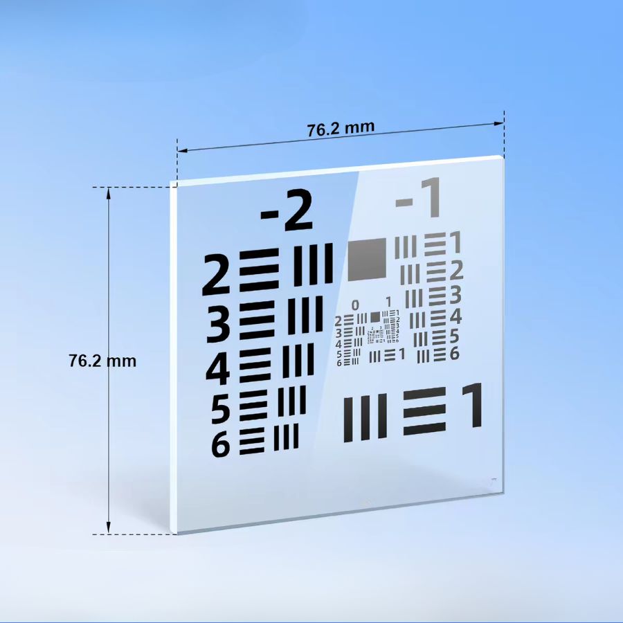 USAF 1951 Resolution Targets: Clear-field 76.2 mm / alternate view