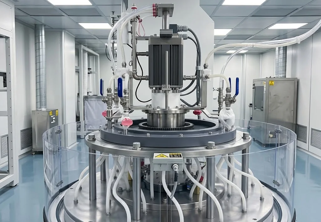 Glass preparation equipment